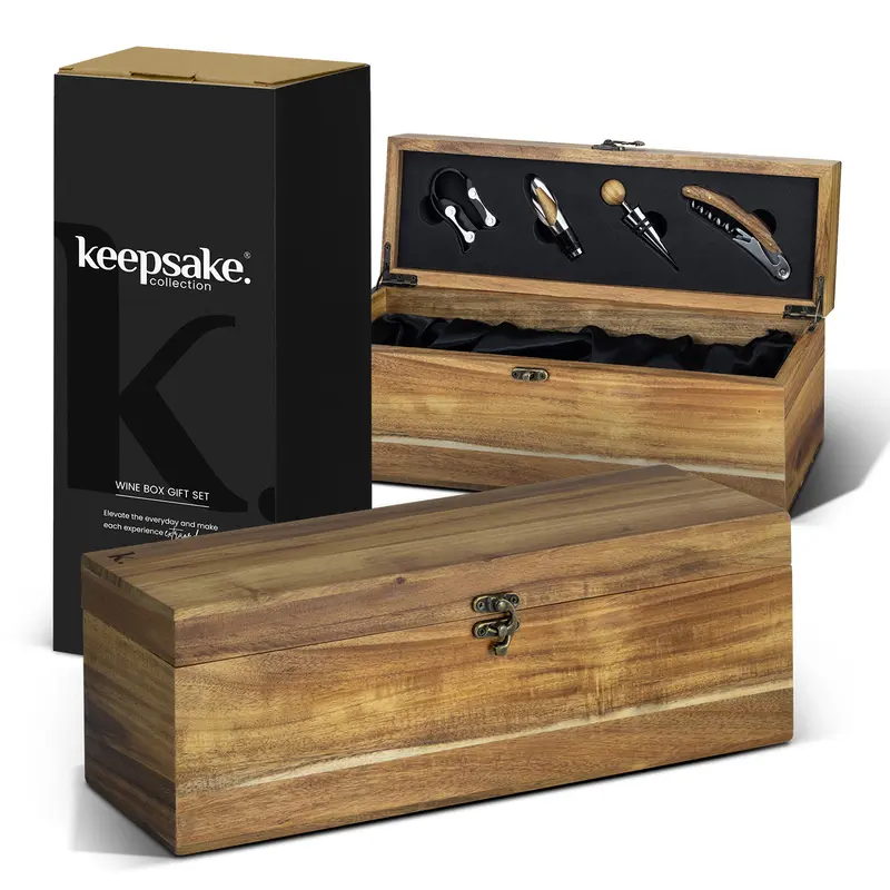Keepsake Wine Box Gift Set – Kitchenware