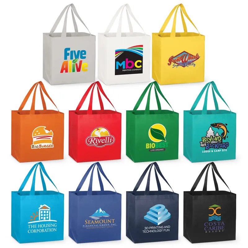 City Shopper Tote Bag – Tote Bags – available in beige, black, blue, green colours and 4 more