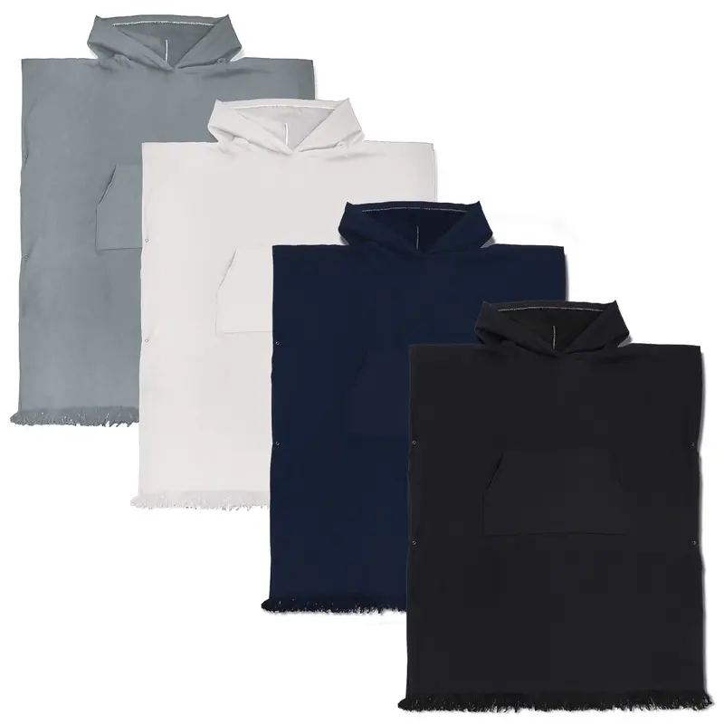 Aruba Hooded Towel – Towels – available in black, blue, grey, white colours
