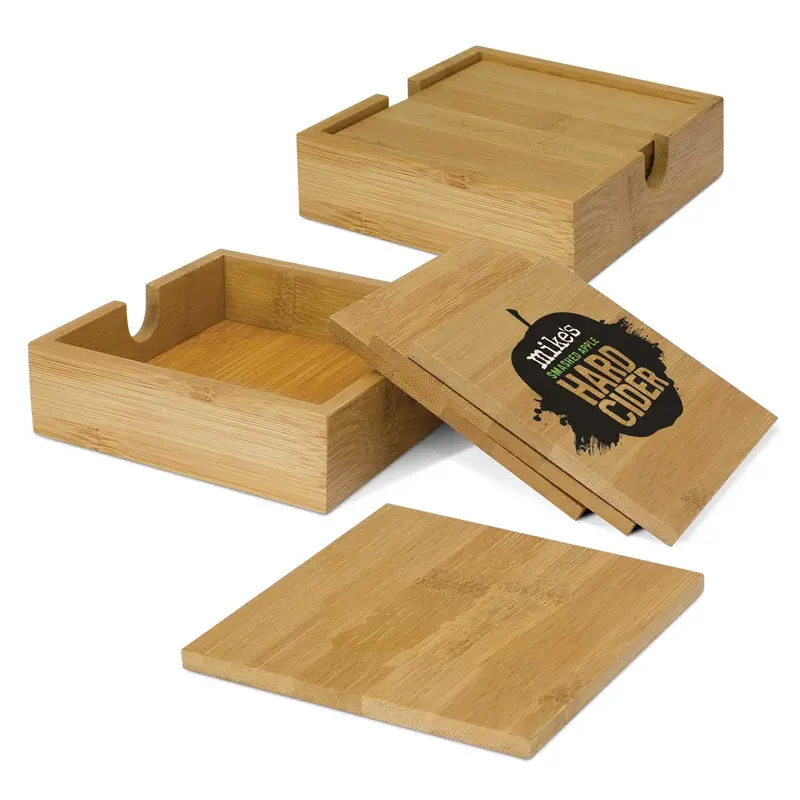 Bamboo Coasters – Coasters – available in beige colour
