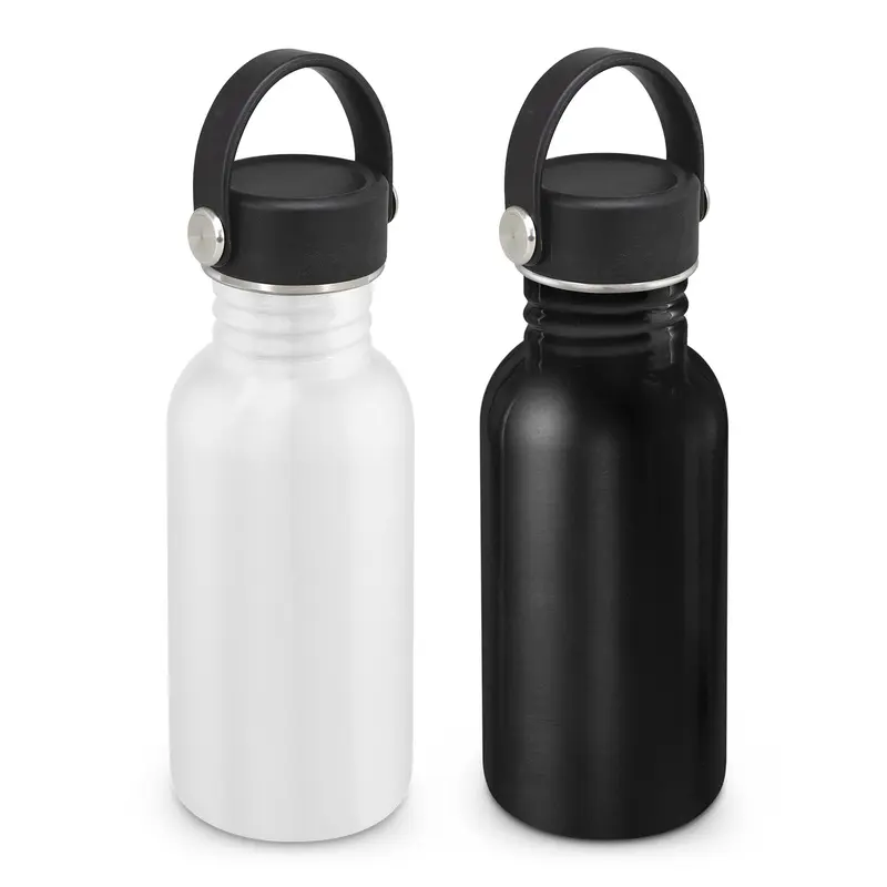 Nomad Bottle 500ml - Carry Lid – Drink Bottles – available in black, white colours