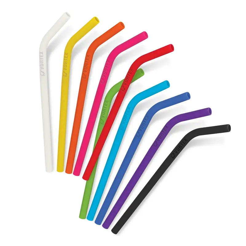 Silicone Straw – Kitchenware – available in black, blue, green, orange colours and 5 more