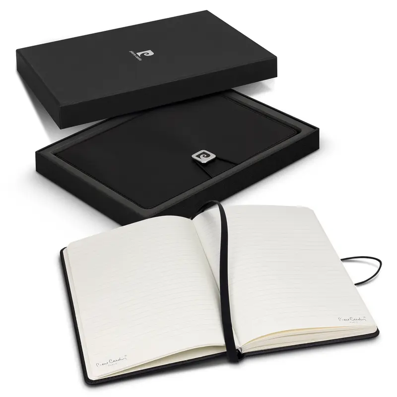 Pierre Cardin Biarritz Notebook Gift Set – Notebooks – available in black colour