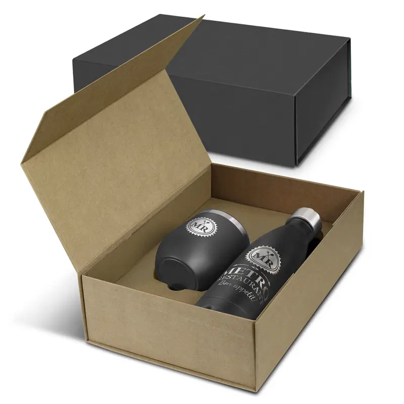 Cordia Vacuum Gift Set – Drink Bottles – available in black, blue, green, orange colours and 6 more