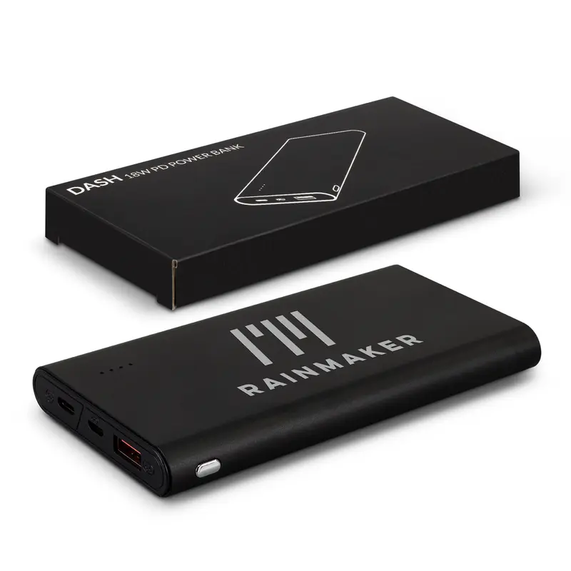 Dash 18W PD Power Bank – Powerbanks – available in black colour