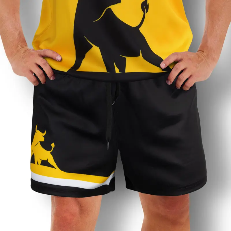 Custom Mens AFL Shorts – Misc Clothing – available in white colour