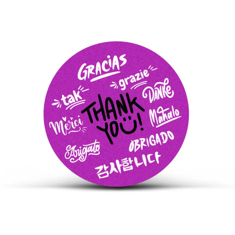 AD Labels 60mm - Circle – Ad Labels – available in white colour
