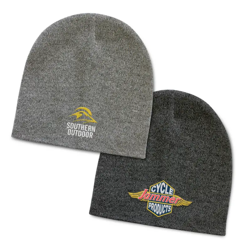 Commando Heather Knit Beanie – Beanies – available in black, grey colours