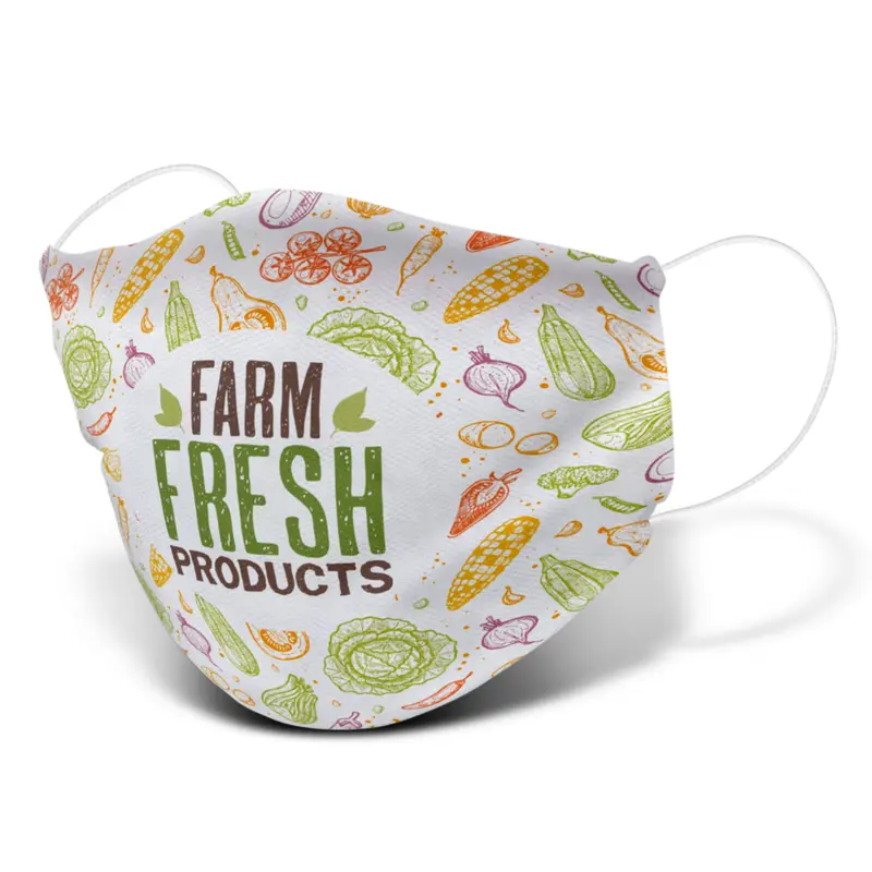 Reusable Face Mask Full Colour - Large – Misc Health