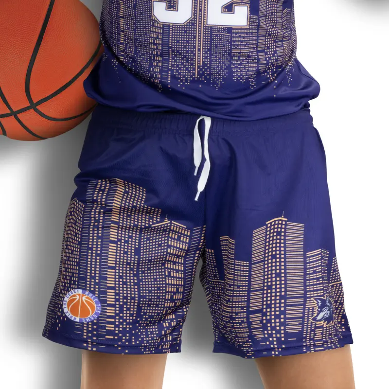 Custom Womens Basketball Shorts – Misc Clothing – available in white colour