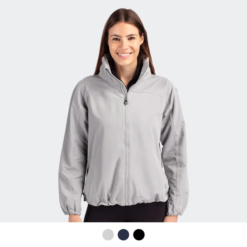Cutter & Buck Charter Womens Full Zip Jacket – Jackets
