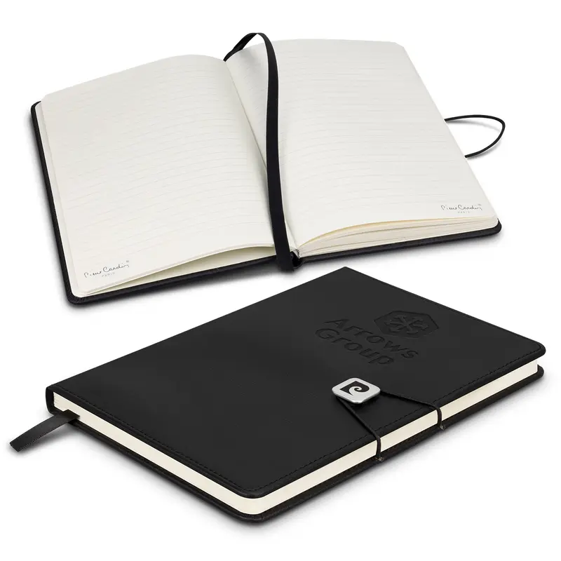 Pierre Cardin Biarritz Notebook – Notebooks – available in black colour