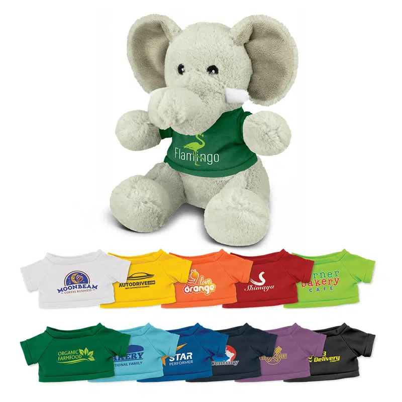 Elephant Plush Toy – Soft Toys – available in grey colour