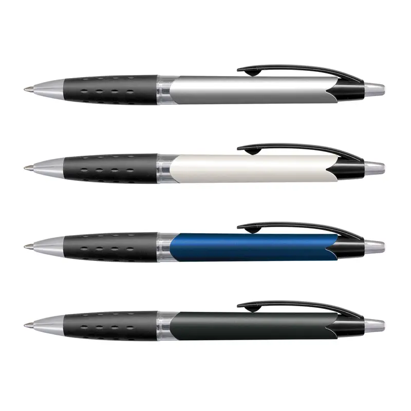 Vista Pen – Plastic Pens – available in black, blue, silver, white colours