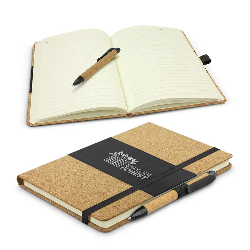 Inca Notebook with Pen – Notebooks – available in beige colour