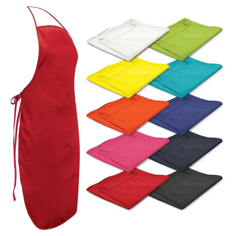 Ritz Bib Apron – Aprons – available in black, blue, green, orange colours and 4 more