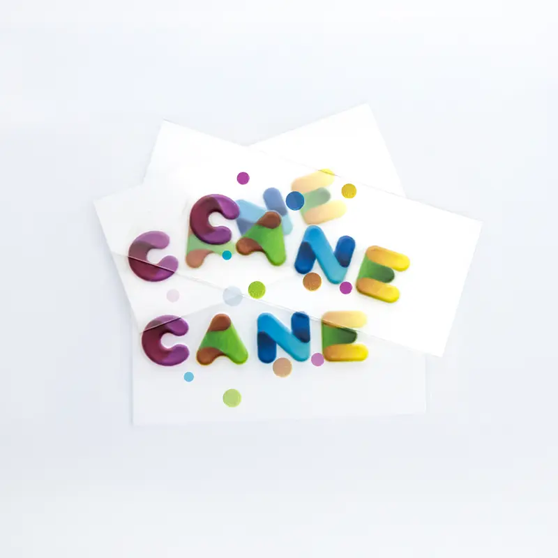 Prism Print - 78 x 48mm Sticker – Ad Labels – available in multi colour