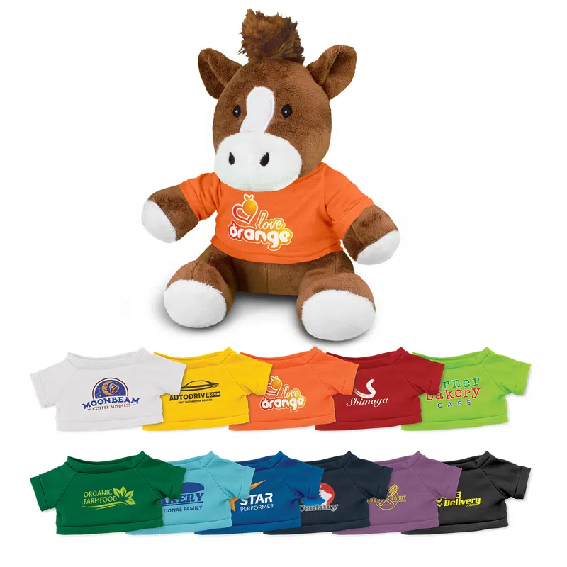 Horse Plush Toy – Soft Toys – available in brown colour
