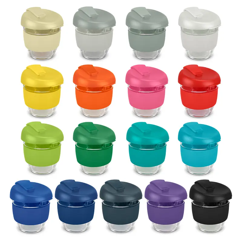 Stellar Cup Borosilicate - 250ml – Reusable Coffee Cups – available in beige, black, blue, green colours and 7 more