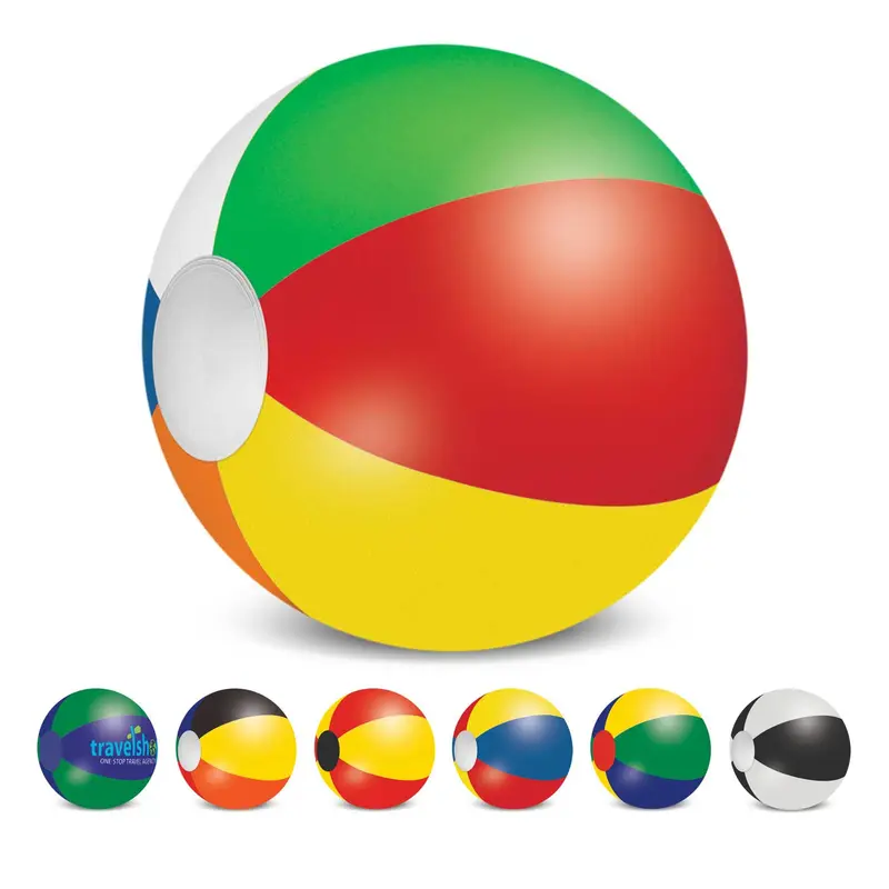 Beach Ball - 60cm Mix and Match – Misc Outdoors – available in black, blue, green, orange colours and 3 more