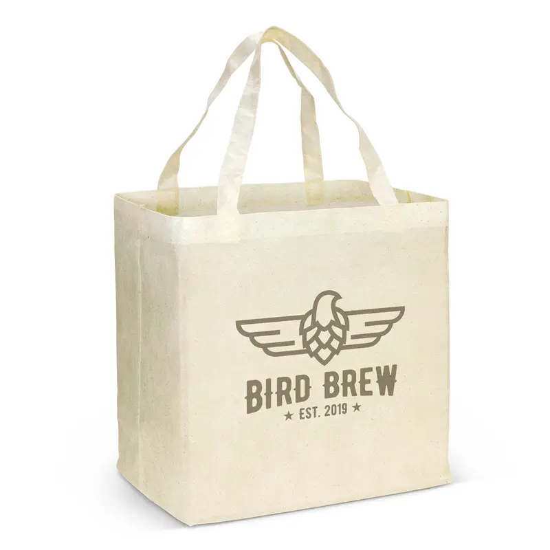 City Shopper Natural Look Tote Bag – Tote Bags – available in beige colour