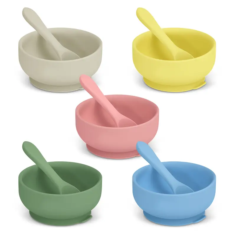 Kids Suction Bowl Set – Kitchenware – available in beige, blue, green, pink colours and 1 more