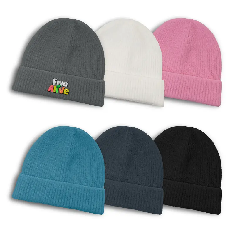 Avalanche Brushed Kids Beanie – Beanies – available in black, blue, grey, pink colours and 1 more