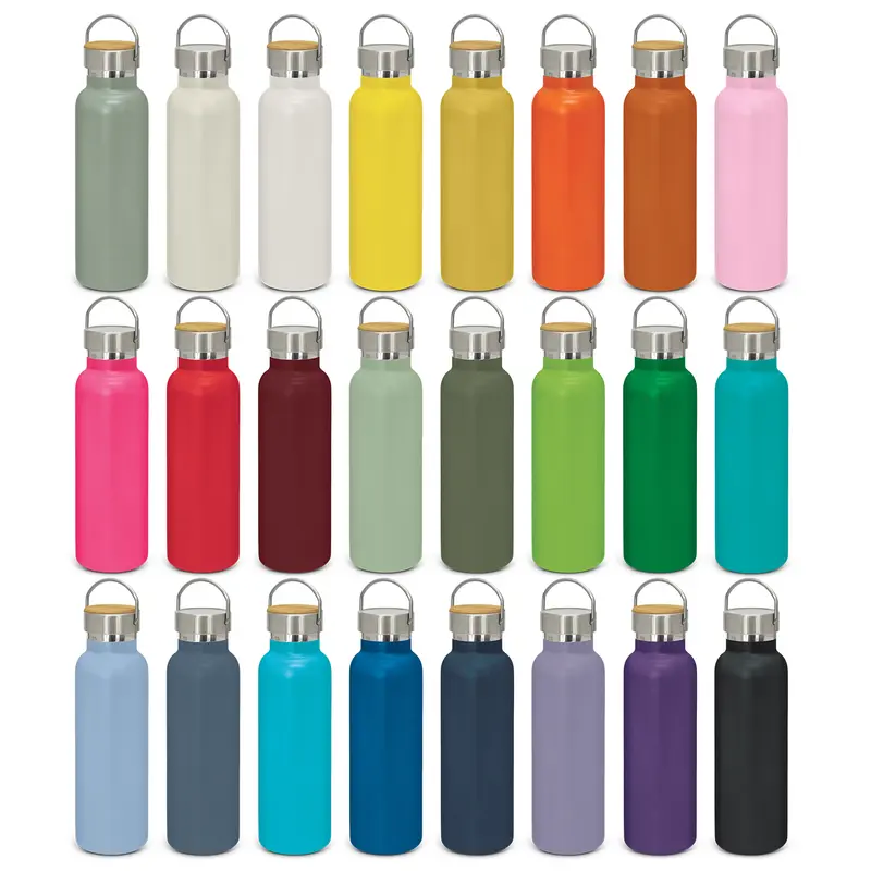 Nomad Deco Vacuum Bottle - Powder Coated – Drink Bottles – available in beige, black, blue, green colours and 7 more