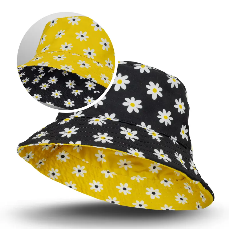 Sonny Custom Reversible Bucket Hat – Bucket & Sun Hats – available in white colour