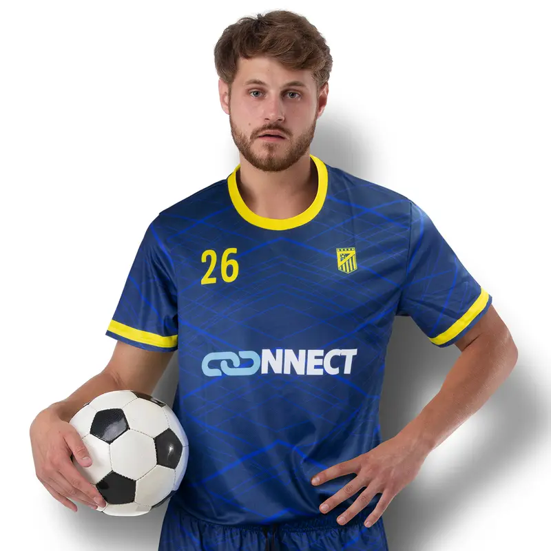 Custom Mens Soccer Top – Misc Clothing – available in white colour