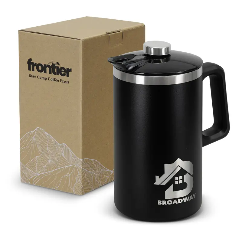 Frontier Base Camp Coffee Press – Kitchenware – available in black colour