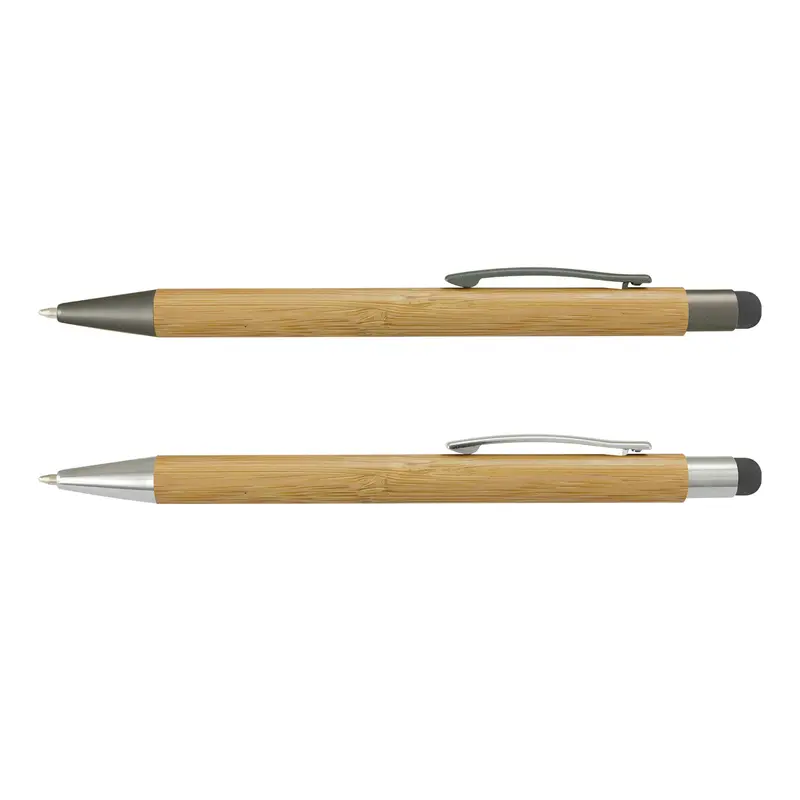 Lancer Bamboo Stylus Pen – Eco Pens – available in beige colour