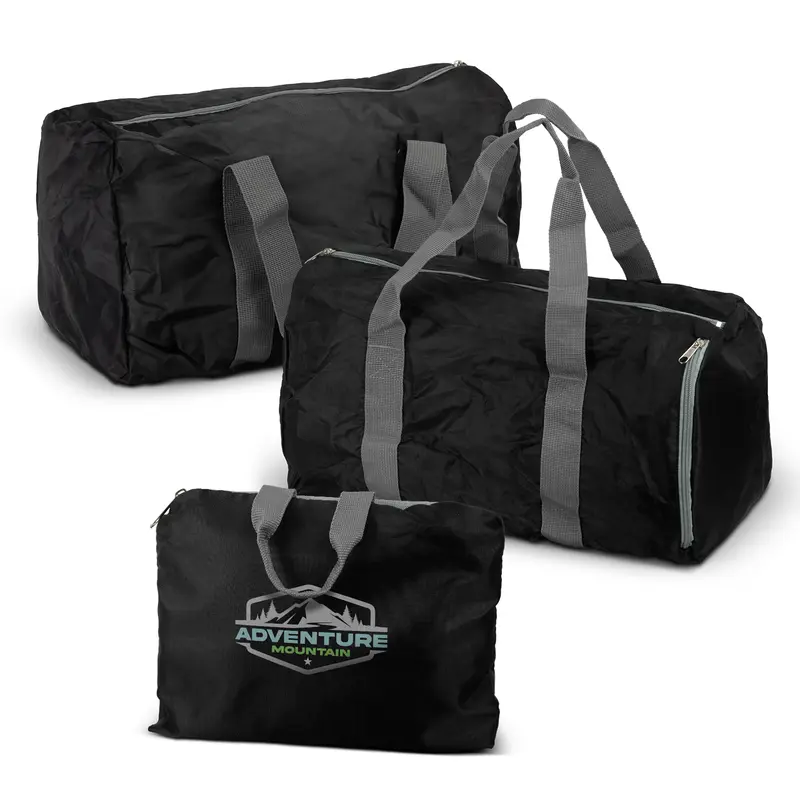 Origami Foldable Duffle – Duffle/Sports Bags – available in black colour