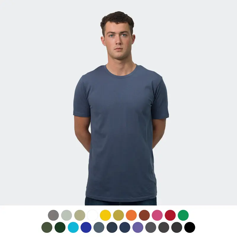 TRENDSWEAR Original Adult T-Shirt – T Shirts – available in beige, black, blue, gold colours and 8 more