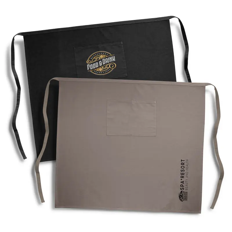 Pepper Full Length Waist Apron – Aprons – available in black colour