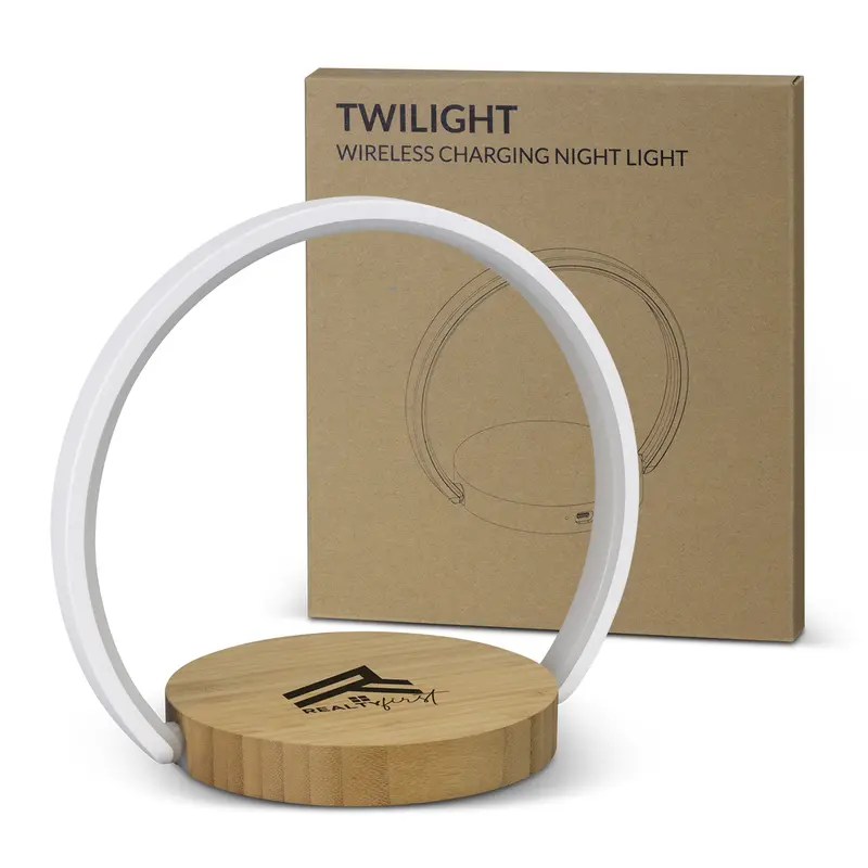 Twilight Wireless Charging Night Light – Wireless Chargers – available in beige colour