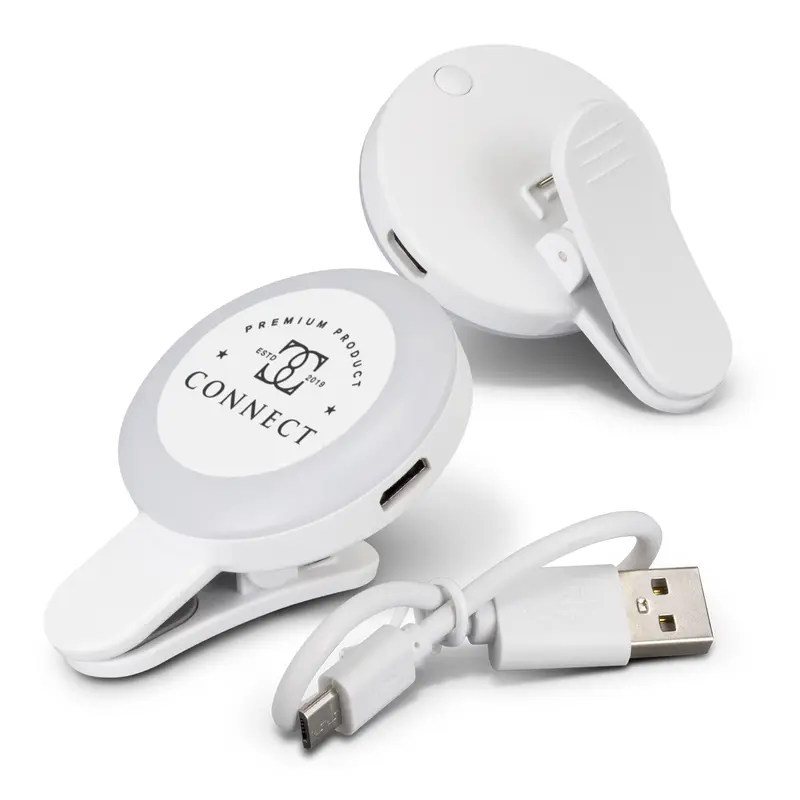 Halo Selfie Light – Tech Accessories – available in white colour