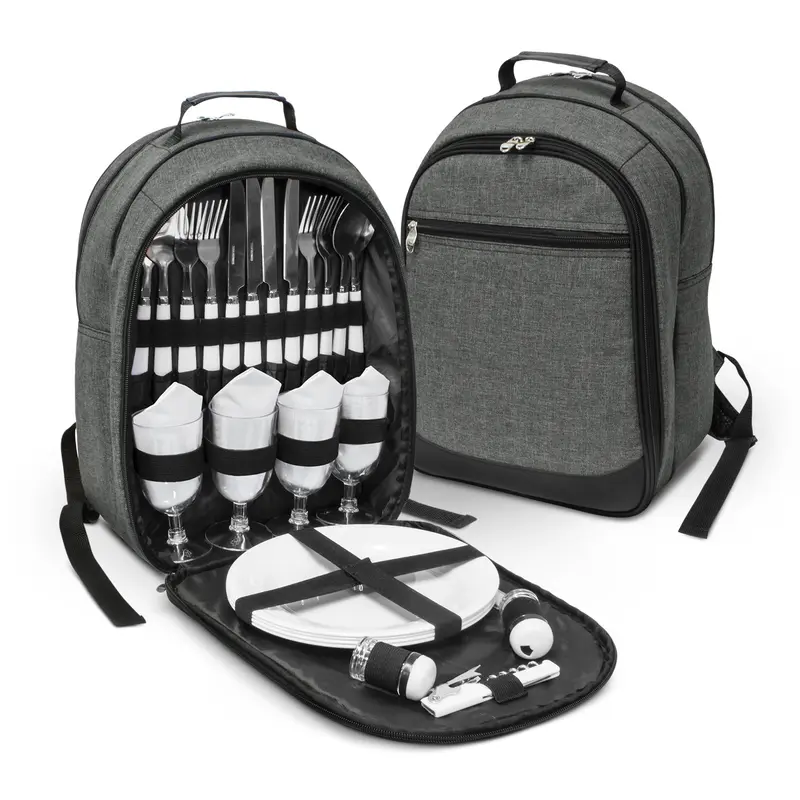 Arcadia Picnic Backpack – Picnic Sets – available in grey colour