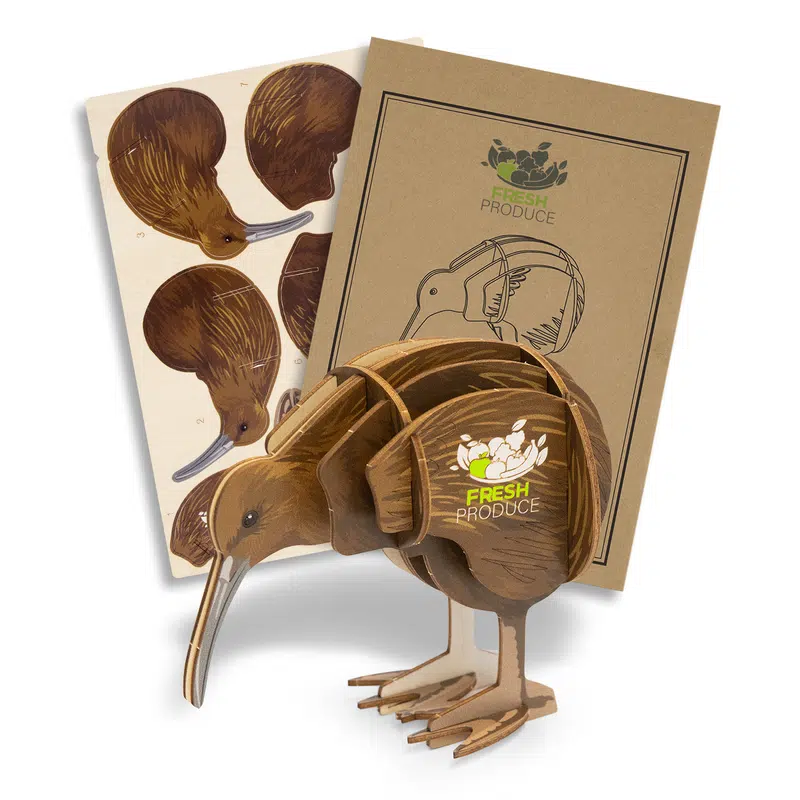BRANDCRAFT Kiwi Wooden Model – Games – available in beige colour