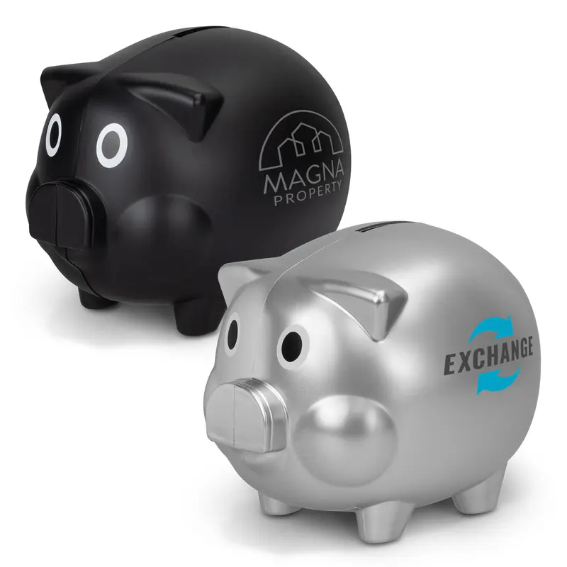 Piggy Bank – Misc Events – available in black, silver colours