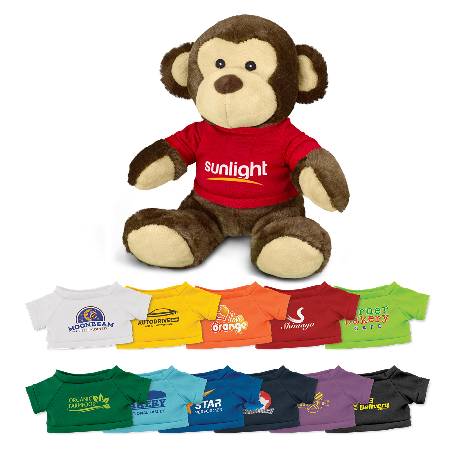 Monkey Plush Toy – Soft Toys – available in brown colour