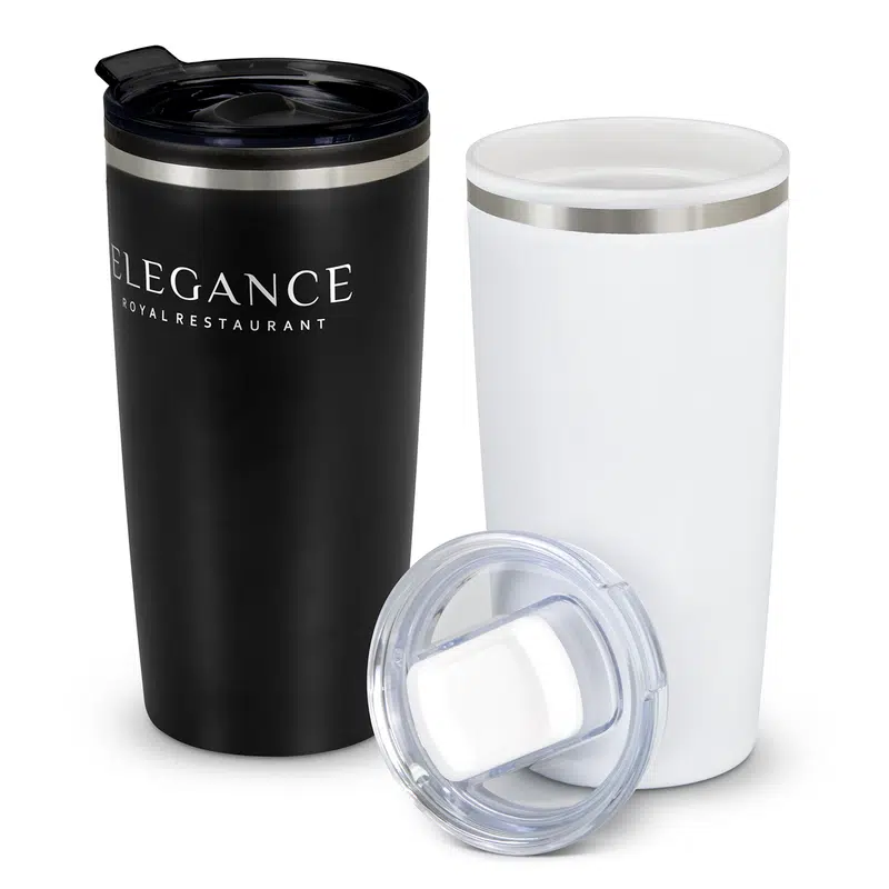 Altona Double Wall Cup – Travel Mugs – available in black, white colours