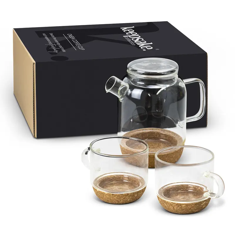 Keepsake Onsen Tea Set – Glassware – available in beige colour