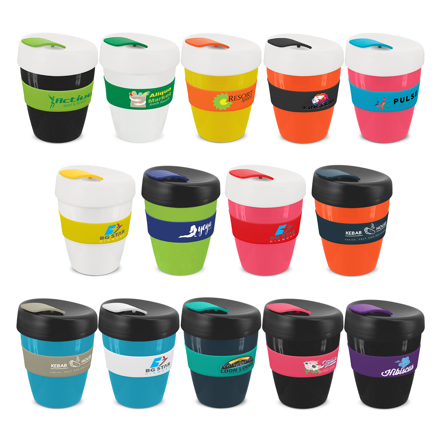 Express Cup Deluxe - 350ml – Reusable Coffee Cups – available in Cups: Matte White, Matte Black, Matte Bright Green, Matte Light Blue and 3 more – photo 1 of 17