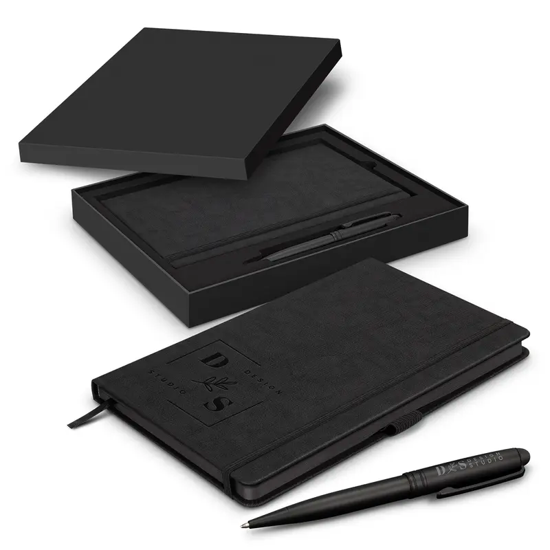 Onyx Writing Set – Notebooks – available in black colour