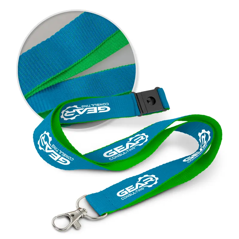 Duplex Lanyard – Lanyards – available in black, blue, green, grey colours and 6 more