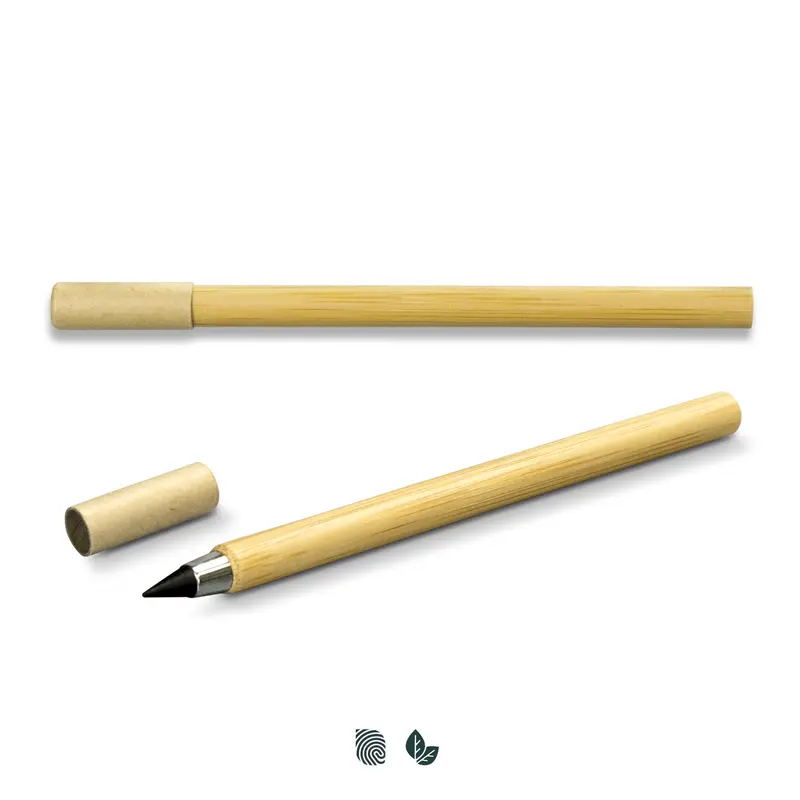 Infinity Inkless Bamboo Pen – Eco Pens – available in beige colour
