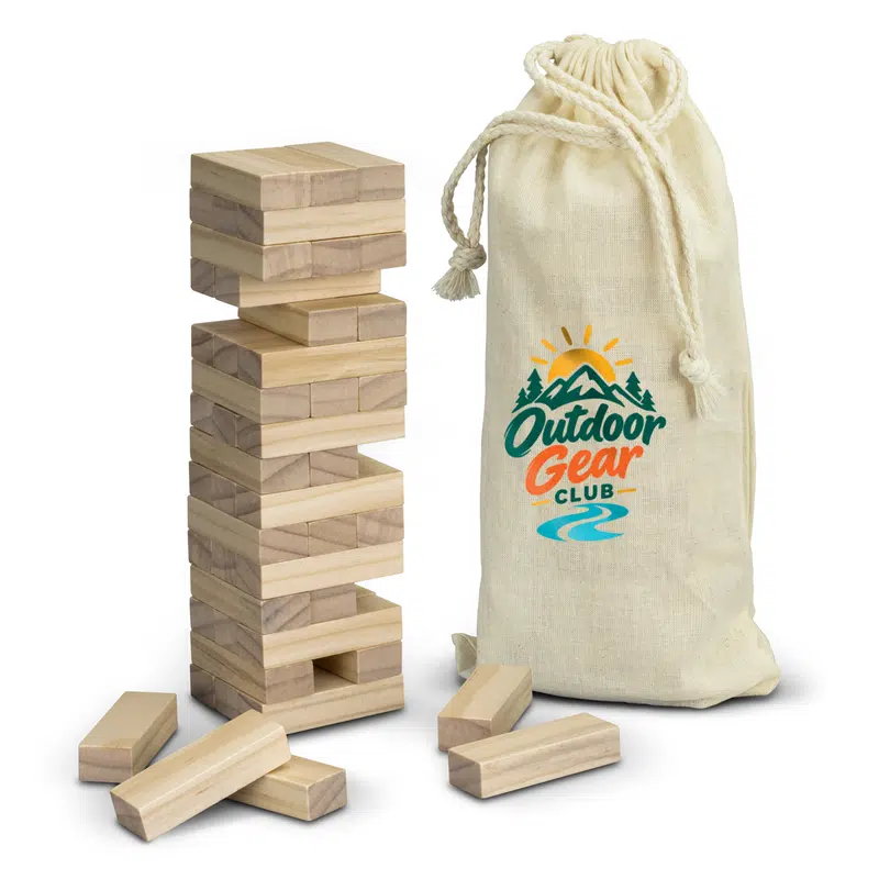 Mini Tumbling Tower – Games – available in beige colour