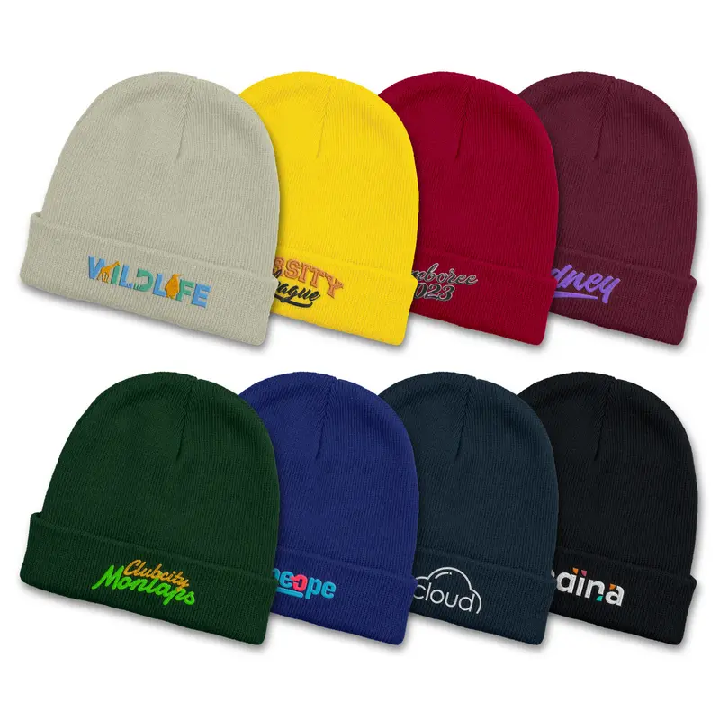 Everest Youth Beanie – Beanies – available in beige, black, blue, gold colours and 2 more