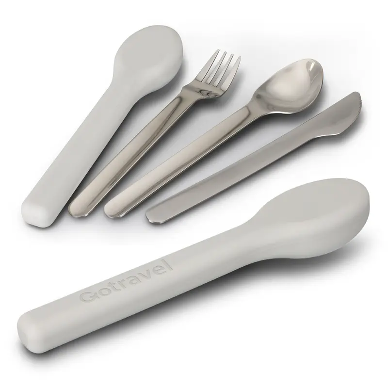 Travel Cutlery Set – Kitchenware – available in grey colour